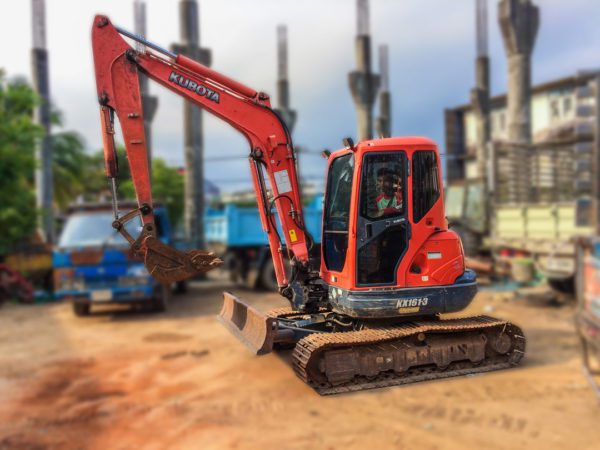 รถขุด KUBOTA รุ่น KX161-3 ขนาด 5 ตัน [เบอร์ 1] - Image 3