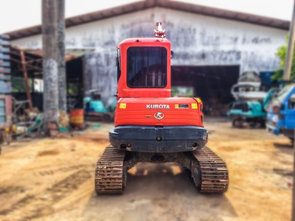 รถขุด KUBOTA รุ่น KX161-3 ขนาด 5 ตัน [เบอร์ 1] - Image 6