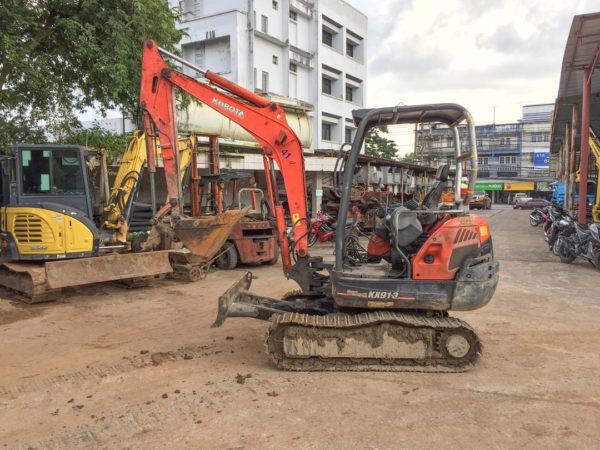 รถขุดเล็ก KUBOTA รุ่น KX91-3S2 ขนาด 3 ตัน [เบอร์ 41]