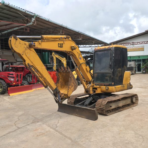 รถขุดเล็ก MITSUBISHI รุ่น MM45T ทำสี CAT ขนาด 4.5 ตัน [เบอร์ 48] - Image 2