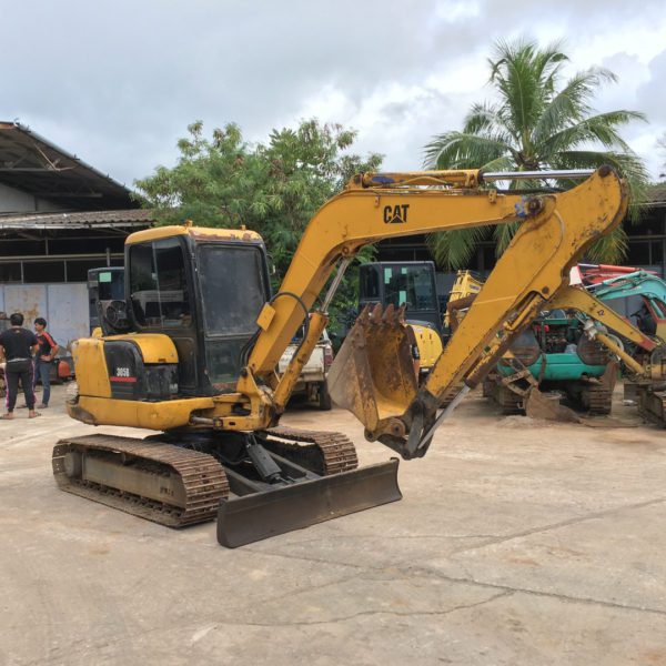 รถขุดเล็ก MITSUBISHI รุ่น MM45T ทำสี CAT ขนาด 4.5 ตัน [เบอร์ 48] - Image 3