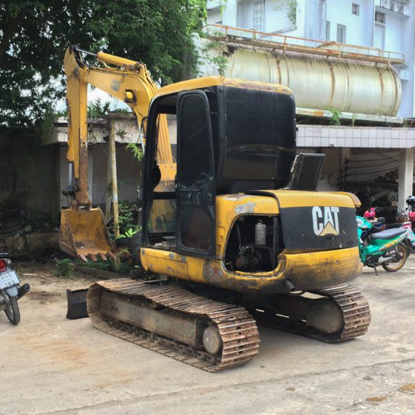 รถขุดเล็ก MITSUBISHI รุ่น MM45T ทำสี CAT ขนาด 4.5 ตัน [เบอร์ 48] - Image 6