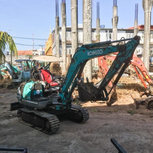 รถขุดเล็ก KOBELCO รุ่น SK030 Coupe ขนาด 3 ตัน [เบอร์ 60] - Image 4