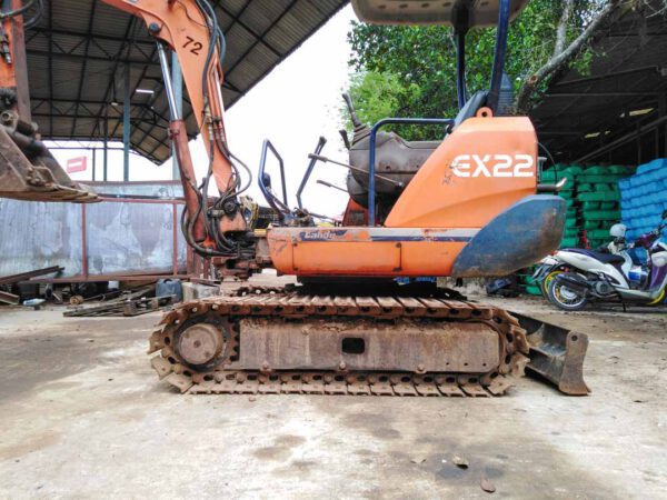 รถขุดมือสอง HITACHI รุ่น EX22 ขนาด 2 ตัน [No.72] - Image 8