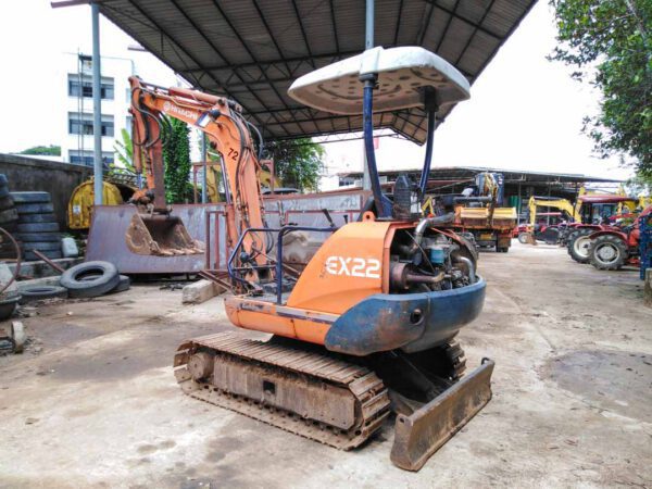 รถขุดมือสอง HITACHI รุ่น EX22 ขนาด 2 ตัน [No.72] - Image 7