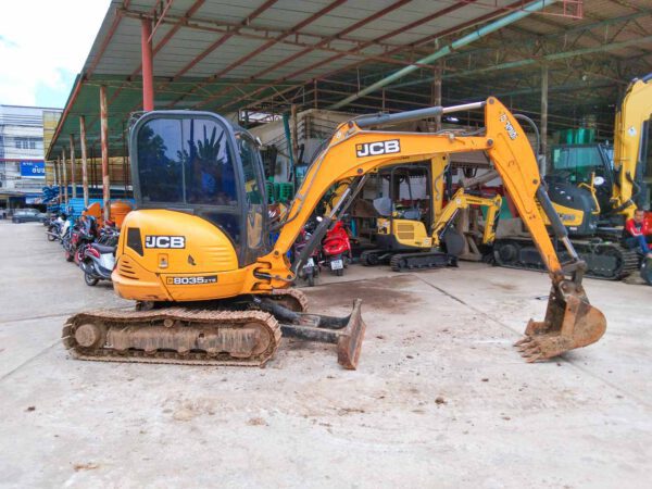 รถขุดมือสอง JCB รุ่น 8035 ZTS ขนาด 3.6 ตัน [No.77] - Image 2