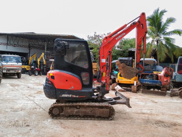 รถขุดมือสอง KUBOTA รุ่น KX91-3SX ขนาด 3.3 ตัน ตู้แอร์ [No.97] - Image 2