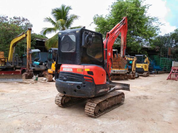 รถขุดมือสอง KUBOTA รุ่น KX91-3SX ขนาด 3.3 ตัน ตู้แอร์ [No.97] - Image 9