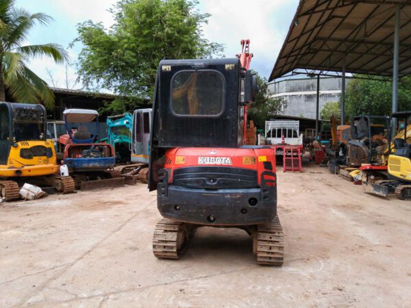 รถขุดมือสอง KUBOTA รุ่น KX91-3SX ขนาด 3.3 ตัน ตู้แอร์ [No.97] - Image 8