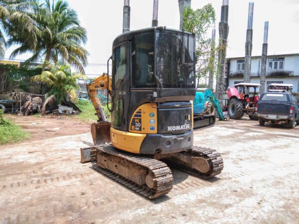 รถขุดมือสอง KOMATSU รุ่น PC30MR-2 ตู้แอร์ ขนาด 3.4 ตัน [No.99] - Image 8