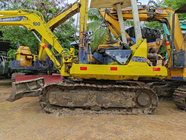 รถขุดมือสอง KOMATSU รุ่น PC20-5 ขนาด 2.7 ตัน [No.100] - Image 5