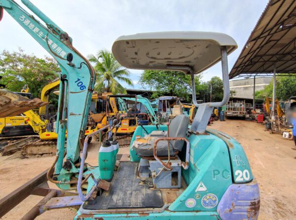 รถขุดมือสอง KOMATSU รุ่น PC20-7E ขนาด 2 ตัน [No.106] - Image 8