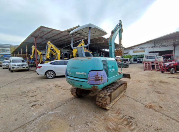 รถขุดมือสอง KOMATSU รุ่น PC20-7E ขนาด 2 ตัน [No.106] - Image 7