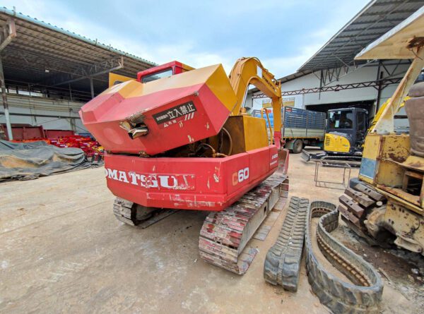 รถขุดมือสอง KOMATSU รุ่น PC60 ขนาด 6 ตัน [No.112] - Image 6