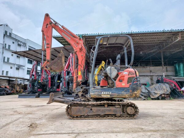รถขุดมือสอง KUBOTA รุ่น KX91-32S ขนาด 3 ตัน [No.114]