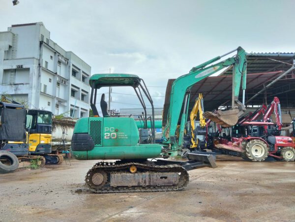 รถขุดมือสอง KOMATSU รุ่น PC20-7 ขนาด 2 ตัน [No.126] - Image 2