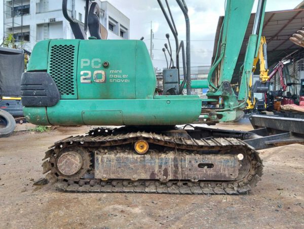 รถขุดมือสอง KOMATSU รุ่น PC20-7 ขนาด 2 ตัน [No.126] - Image 8
