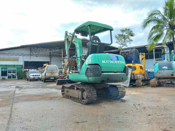 รถขุดมือสอง KOMATSU รุ่น PC20-7 ขนาด 2 ตัน [No.126] - Image 7