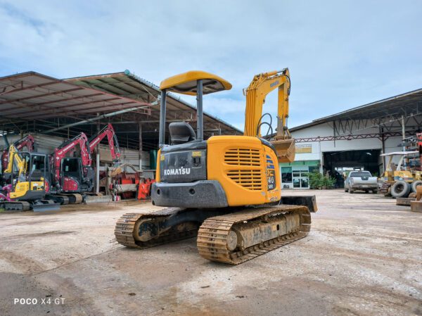 รถขุดมือสอง KOMATSU รุ่น PC40MR-2 ขนาด 4 ตัน [No.127] - Image 7