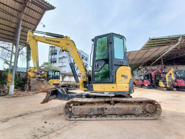 รถขุดมือสอง YANMAR รุ่น ViO55 ขนาด 5.5 ตัน ตู้แอร์ [No.129] - Image 2