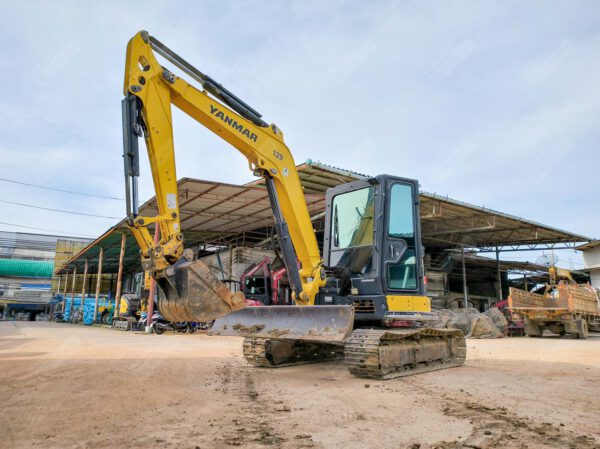 รถขุดมือสอง YANMAR รุ่น ViO55 ขนาด 5.5 ตัน ตู้แอร์ [No.129] - Image 4
