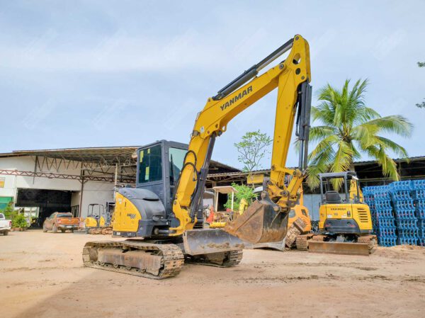 รถขุดมือสอง YANMAR รุ่น ViO55 ขนาด 5.5 ตัน ตู้แอร์ [No.129] - Image 5
