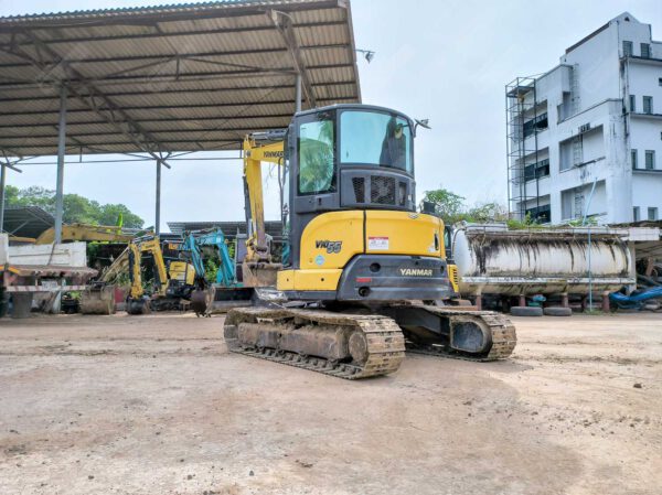 รถขุดมือสอง YANMAR รุ่น ViO55 ขนาด 5.5 ตัน ตู้แอร์ [No.129] - Image 6
