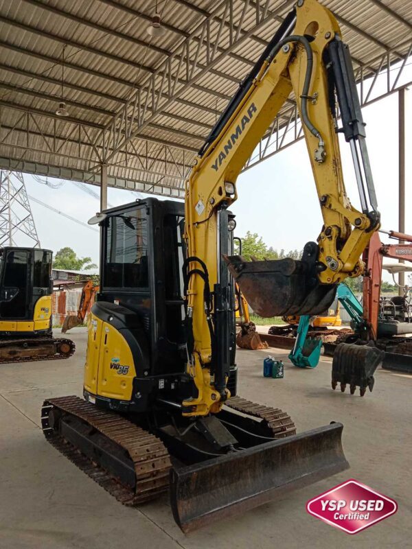 รถขุดมือสอง YANMAR ViO35 ตู้แอร์ ชั่วโมงน้อย ผ่อนได้ ประกันศูนย์ [No.SK07] - Image 2