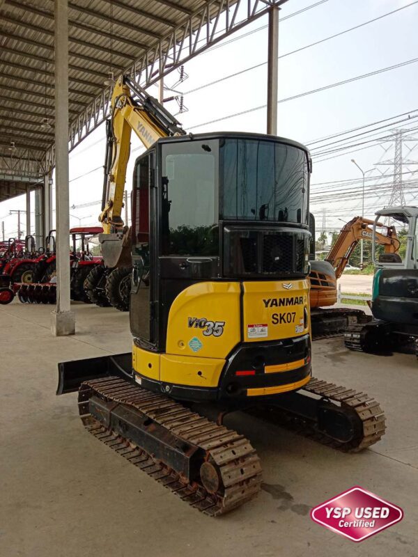รถขุดมือสอง YANMAR ViO35 ตู้แอร์ ชั่วโมงน้อย ผ่อนได้ ประกันศูนย์ [No.SK07] - Image 3