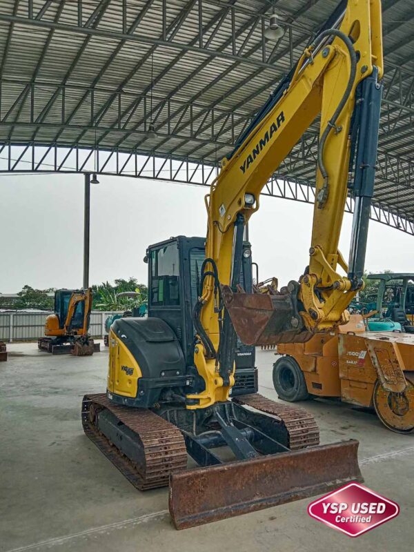 รถขุดมือสอง YANMAR ViO55 ชั่วโมงน้อย ผ่อนได้ ประกันศูนย์ [No.SK06] - Image 2