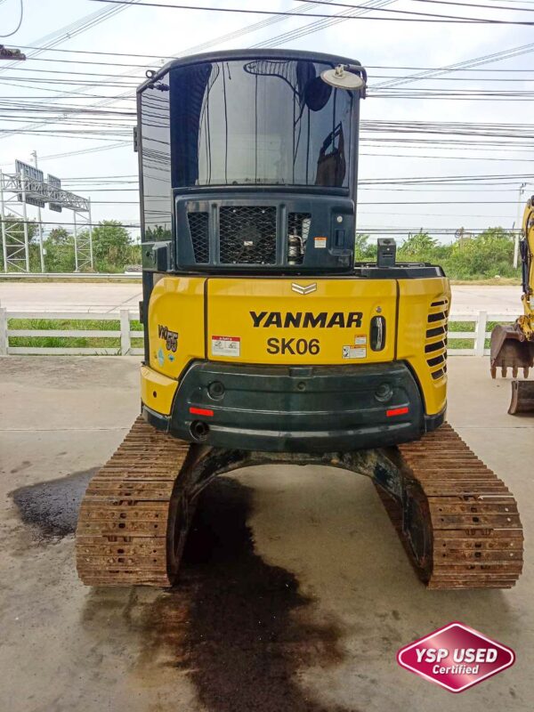 รถขุดมือสอง YANMAR ViO55 ชั่วโมงน้อย ผ่อนได้ ประกันศูนย์ [No.SK06] - Image 4