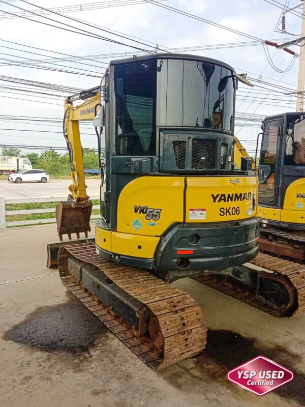 รถขุดมือสอง YANMAR ViO55 ชั่วโมงน้อย ผ่อนได้ ประกันศูนย์ [No.SK06] - Image 5