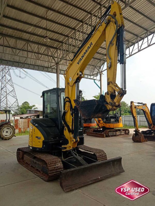 รถขุดมือสอง YANMAR ViO55 ชั่วโมงน้อย ผ่อนได้ ประกันศูนย์ [No.SK08] - Image 2