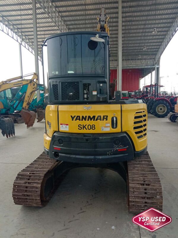 รถขุดมือสอง YANMAR ViO55 ชั่วโมงน้อย ผ่อนได้ ประกันศูนย์ [No.SK08] - Image 4