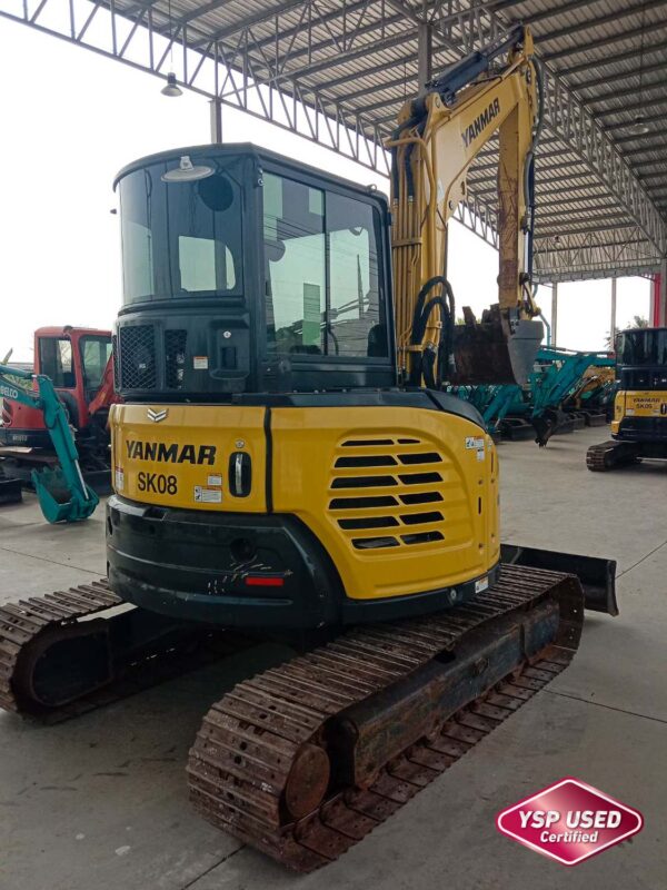 รถขุดมือสอง YANMAR ViO55 ชั่วโมงน้อย ผ่อนได้ ประกันศูนย์ [No.SK08] - Image 3