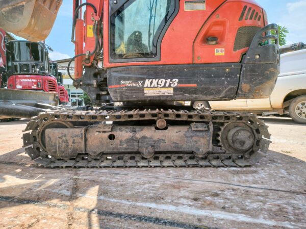รถขุดมือสอง KUBOTA รุ่น KX91-3SX ตู้แอร์ ขนาด 3.3 ตัน [No.139] - Image 8