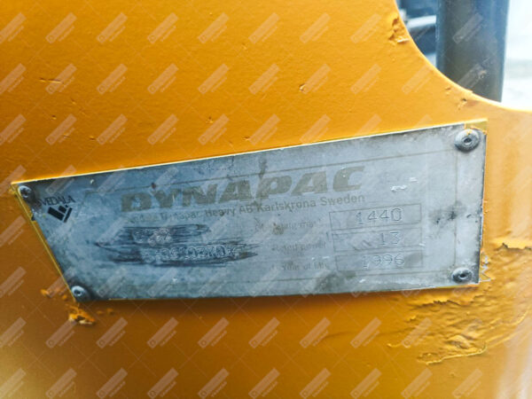 รถบดถนนเอวอ่อน DYNAPAC รุ่น CC92 ขนาด 1.44 ตัน [No.T21] - Image 8