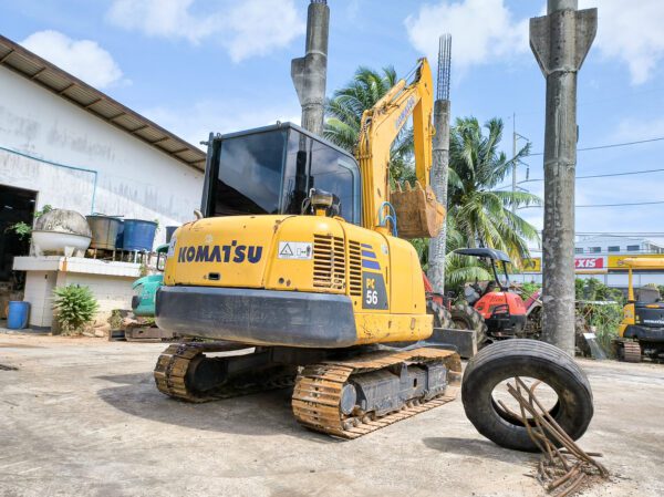 รถขุดมือสอง KOMATSU รุ่น PC56-7 ตู้แอร์ ขนาด 5.3 ตัน [No.143] - Image 4