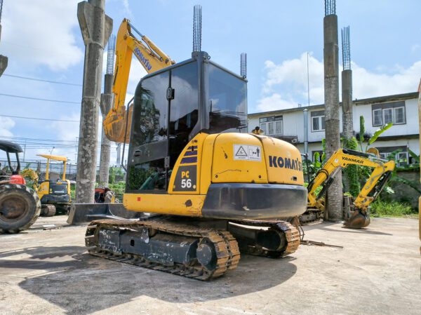 รถขุดมือสอง KOMATSU รุ่น PC56-7 ตู้แอร์ ขนาด 5.3 ตัน [No.143] - Image 6