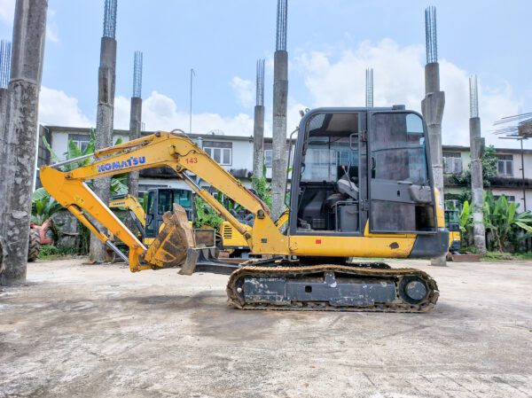 รถขุดมือสอง KOMATSU รุ่น PC56-7 ตู้แอร์ ขนาด 5.3 ตัน [No.143] - Image 3