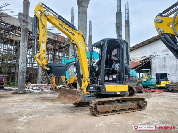 รถขุดมือสอง YANMAR ViO35 ตู้แอร์ ชั่วโมงน้อย ผ่อนได้ ประกันศูนย์ [No.SK12]