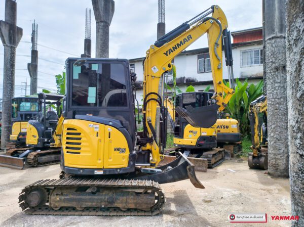รถขุดมือสอง YANMAR ViO35 ตู้แอร์ ชั่วโมงน้อย ผ่อนได้ ประกันศูนย์ [No.SK12] - Image 3