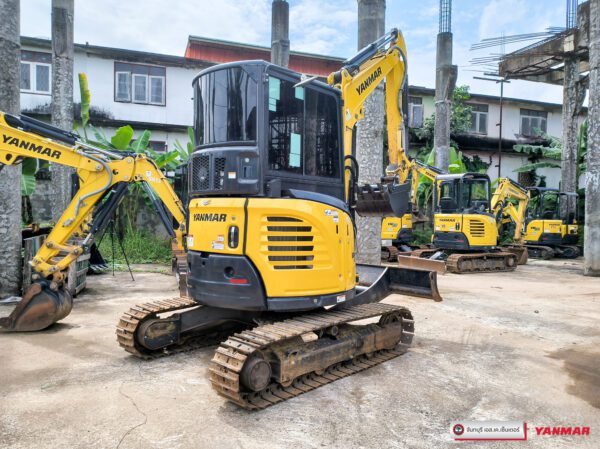 รถขุดมือสอง YANMAR ViO35 ตู้แอร์ ชั่วโมงน้อย ผ่อนได้ ประกันศูนย์ [No.SK12] - Image 6