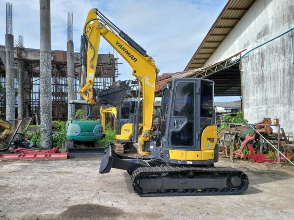 รถขุดมือสอง YANMAR ViO55 ชั่วโมงน้อย ผ่อนได้ ประกันศูนย์ [No.SK14]