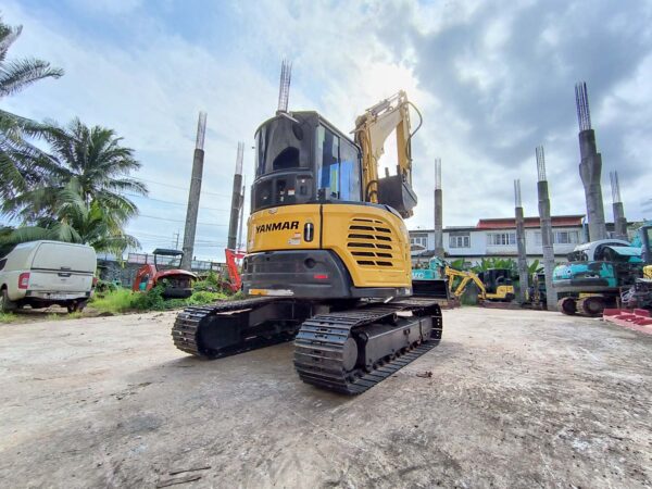 รถขุดมือสอง YANMAR ViO55 ชั่วโมงน้อย ผ่อนได้ ประกันศูนย์ [No.SK14] - Image 7