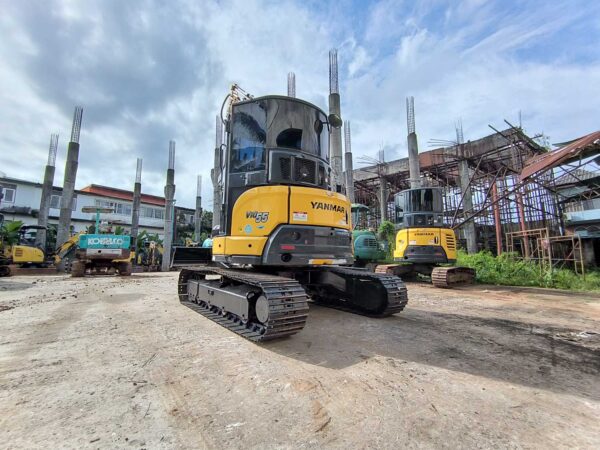 รถขุดมือสอง YANMAR ViO55 ชั่วโมงน้อย ผ่อนได้ ประกันศูนย์ [No.SK14] - Image 5