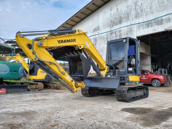รถขุดมือสอง YANMAR ViO55 ชั่วโมงน้อย ผ่อนได้ ประกันศูนย์ [No.SK14] - Image 4