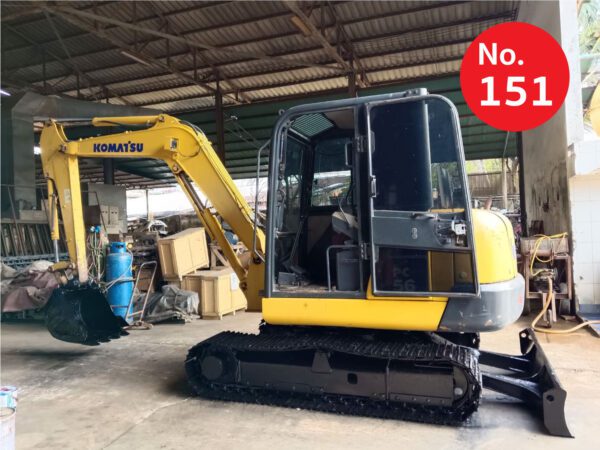 รถขุดมือสอง KOMATSU รุ่น PC56-7 ขนาด 5.3 ตัน [No.151] - Image 2
