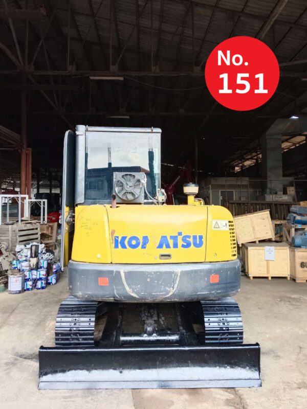 รถขุดมือสอง KOMATSU รุ่น PC56-7 ขนาด 5.3 ตัน [No.151] - Image 4