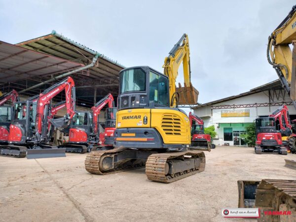 รถขุดมือสอง YANMAR ViO55 ตู้แอร์ สภาพดี [No.A01] - Image 6